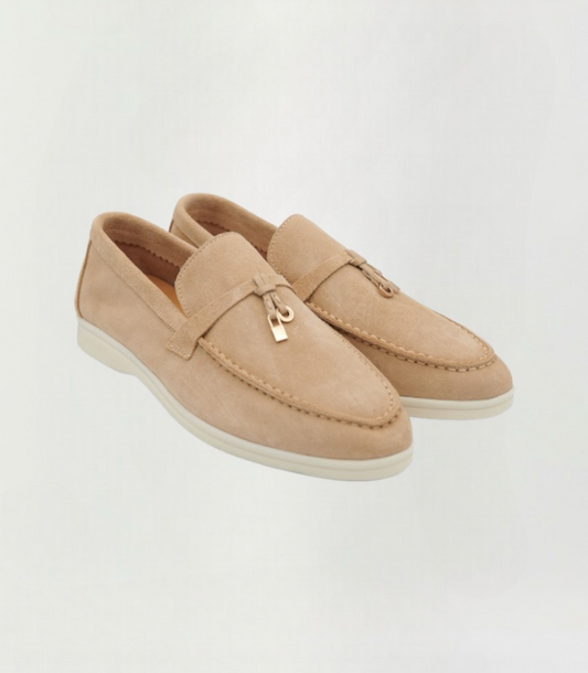 Damen-Loafer aus Wildleder